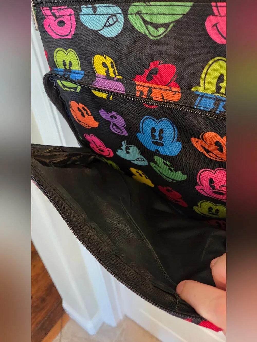 Disneyland Resort Disney Parks Rainbow Mickey Mouse Faces Backpack